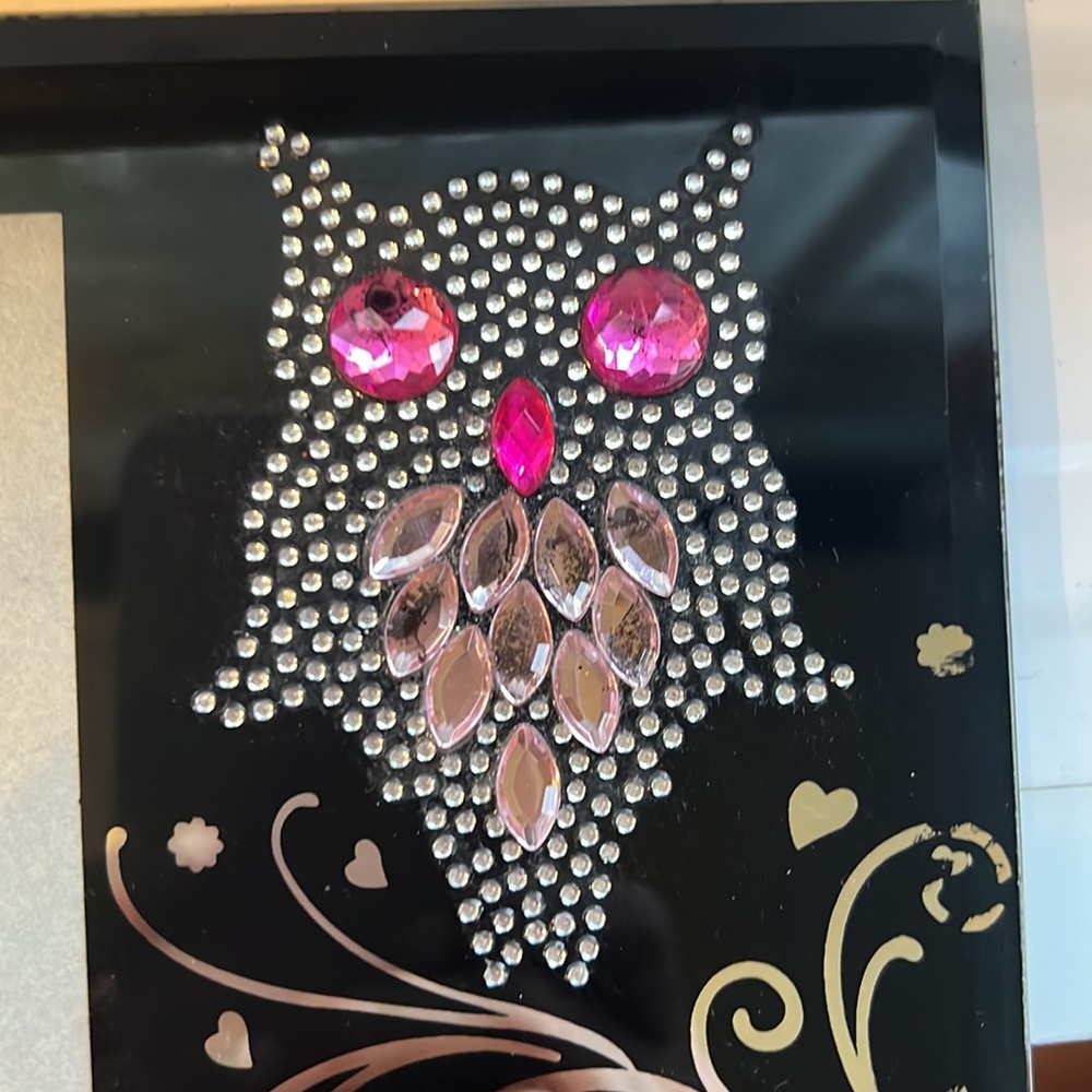 Owl Frame Blinged Out Frame Owl Motif - Picture 9 of 9